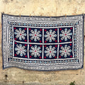 Indian Cutwork Embroidered Quilt new N. 9