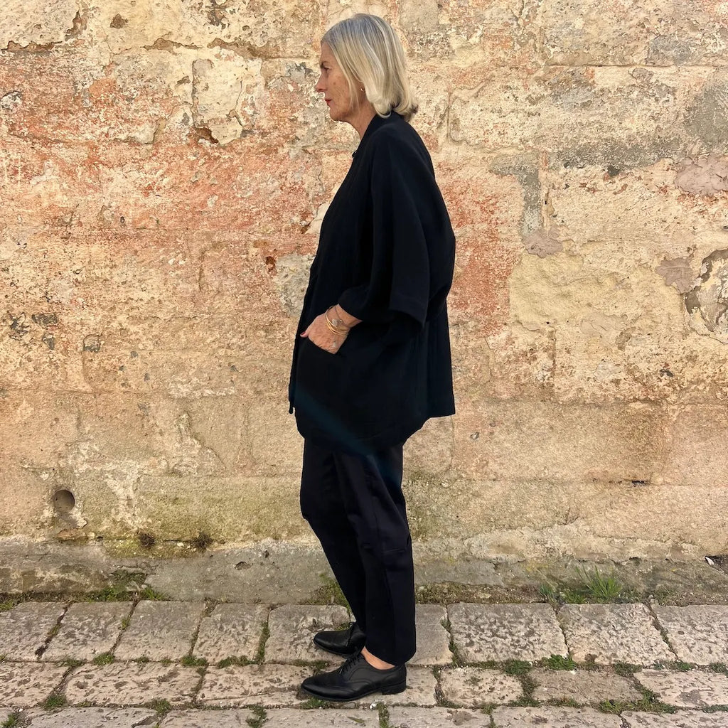 Cotton Gauze Kimono Jacket