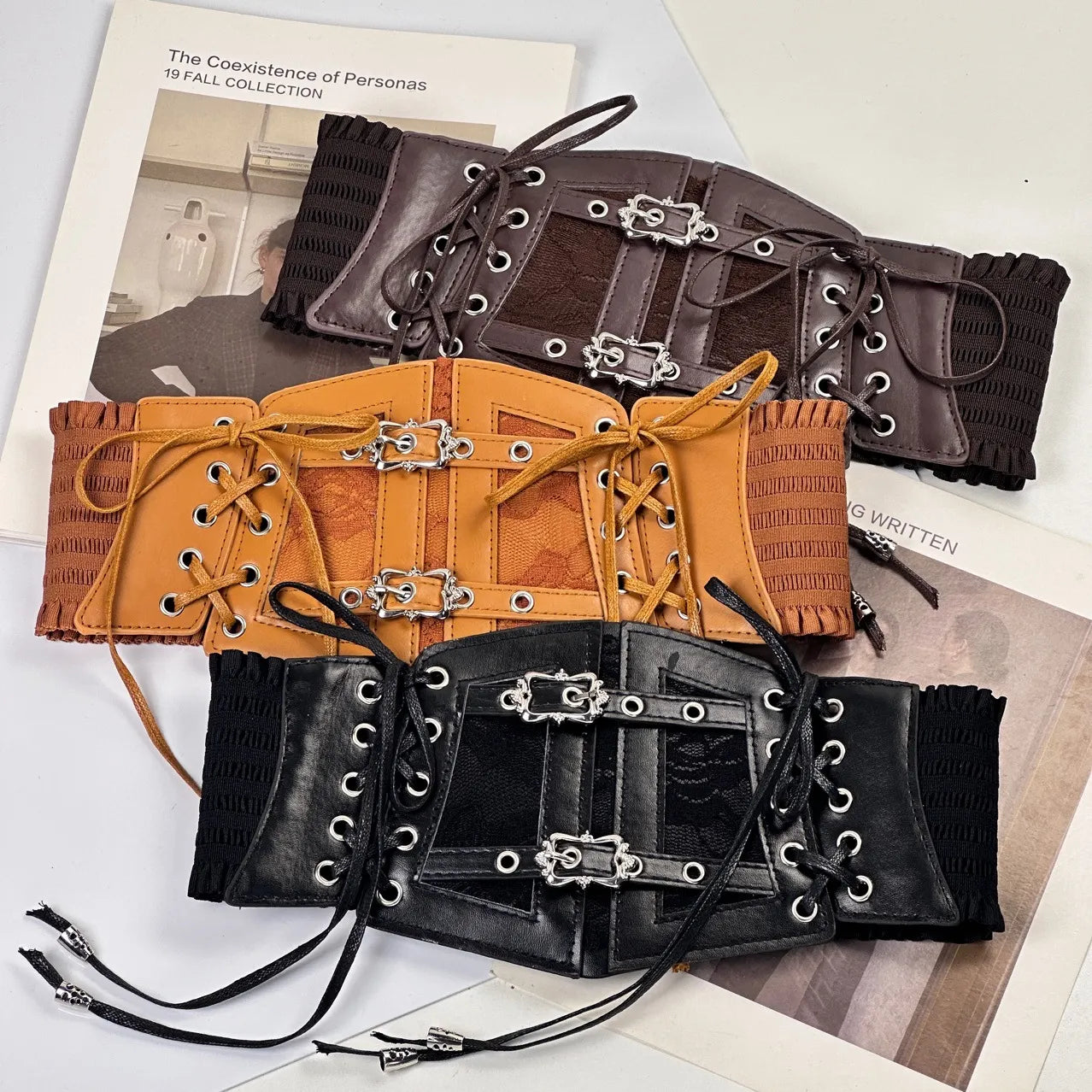 Women's Music Festival Bohemian Style Stylish Adjustable Corset Belts For Versatile Outfits