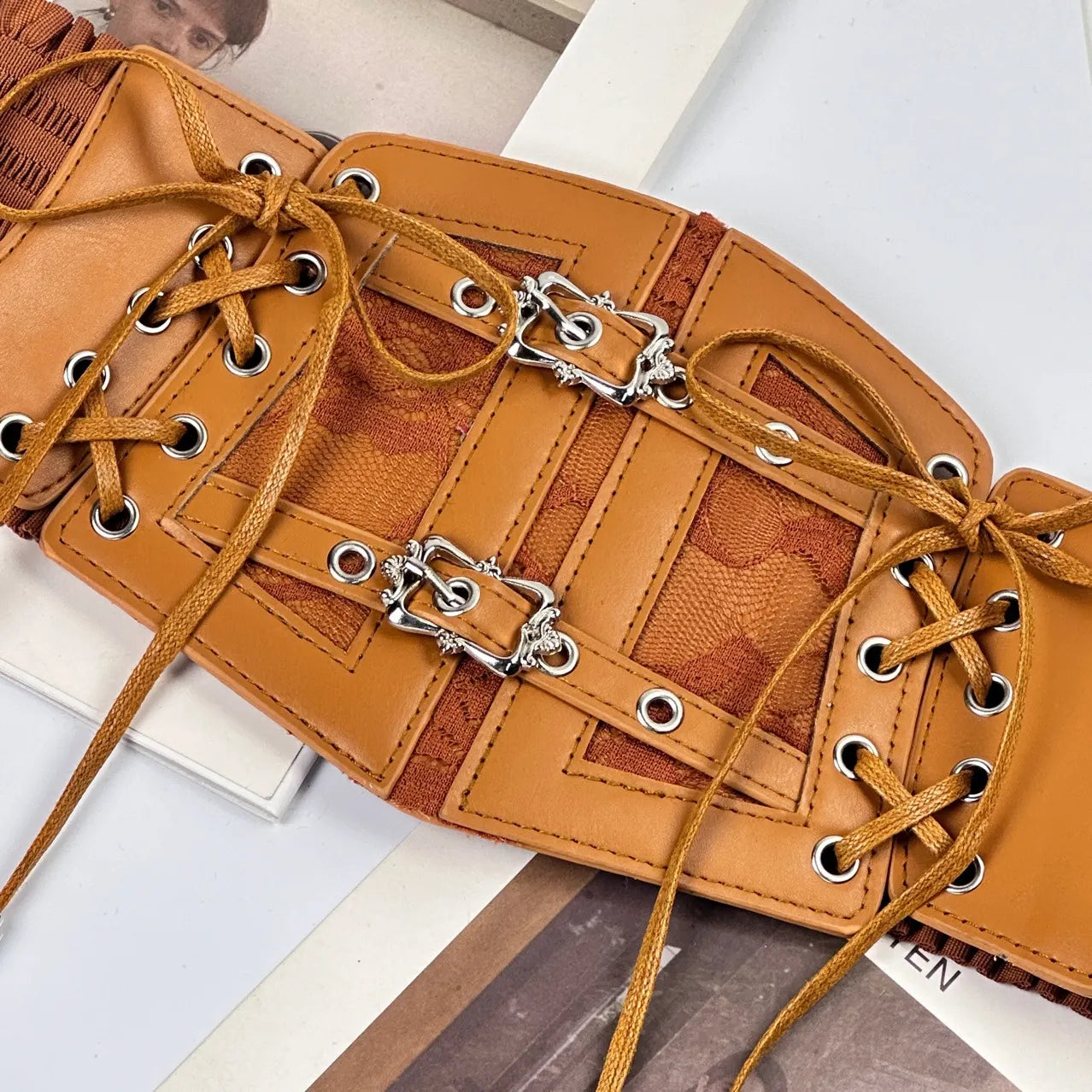 Women's Music Festival Bohemian Style Stylish Adjustable Corset Belts For Versatile Outfits