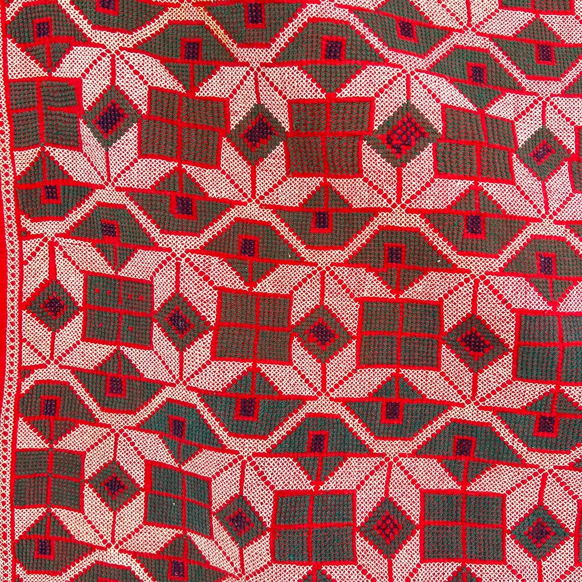 Cotton Stripe Carpet Design