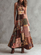 Country Concert Outfit Retro Music Festival Summer Dress