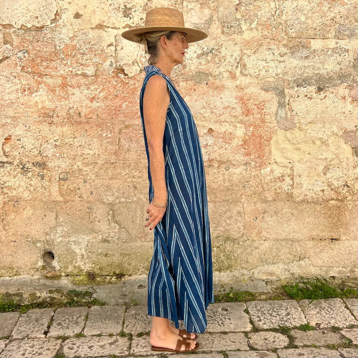 Cleo Sleeveless Cotton Dress