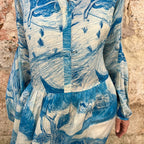 Antonella Silk Oversized Dress by Runaway Bicycle for
