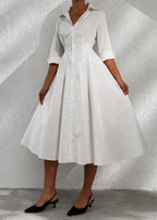 Monaco Dress - White