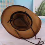 Western Cowboy Curled Jazz Hat