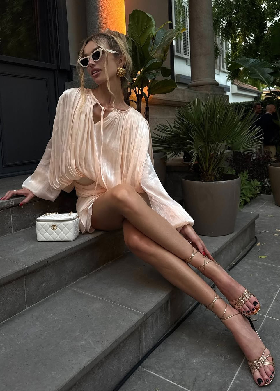 Estelle Dress - Champagne