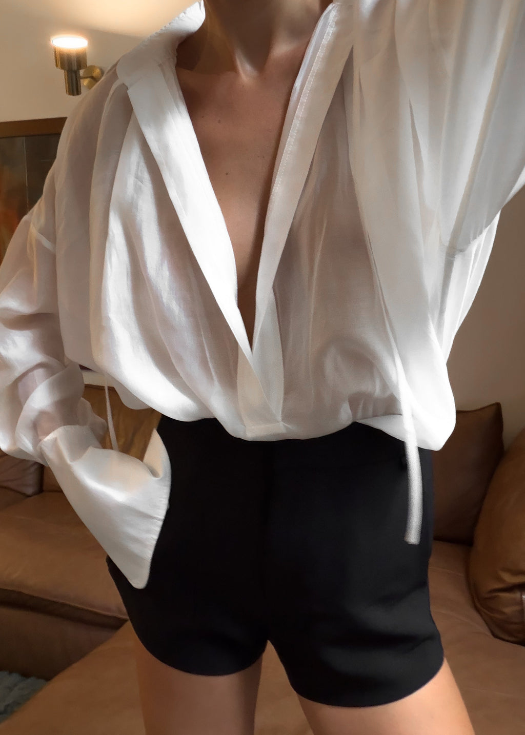 Bordeaux Blouse - Salt