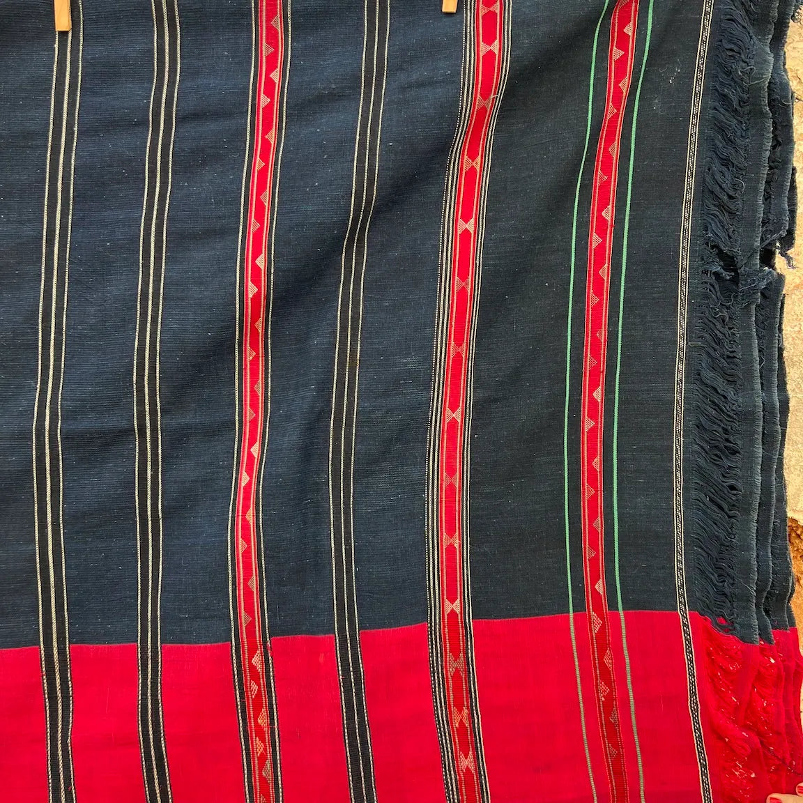 Extra Large Indian Kash Textile