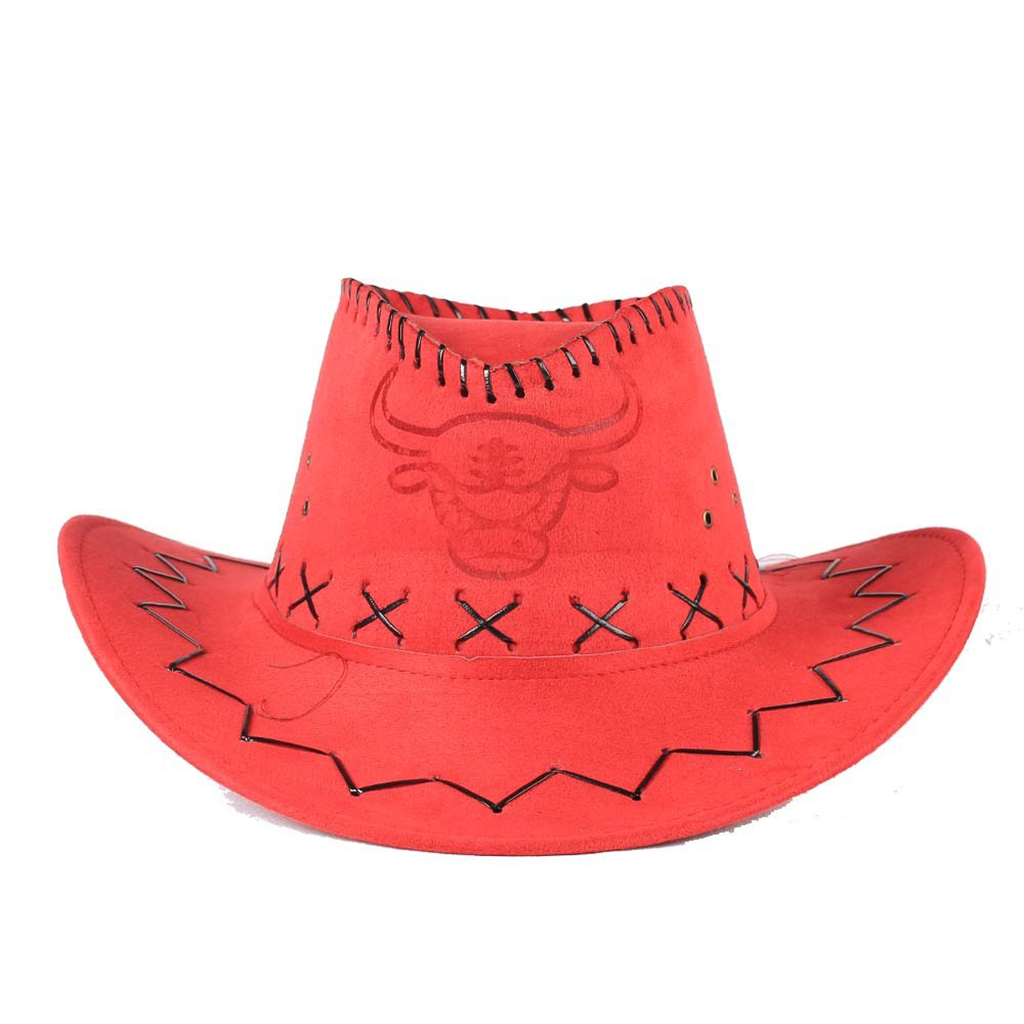 Women's Vintage Stylish Western Cowboy Hat For Festive And Casual Wear