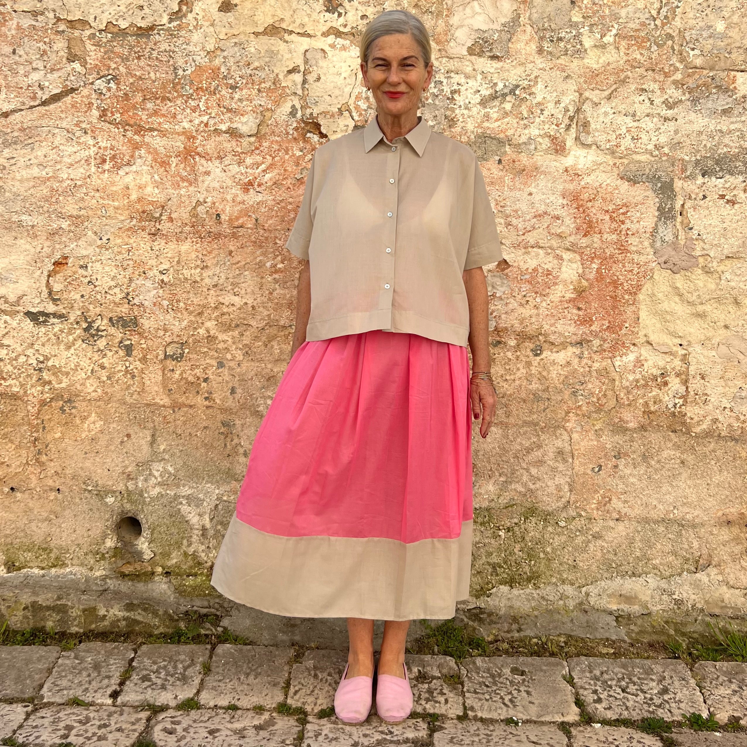 Two Tone Skirt