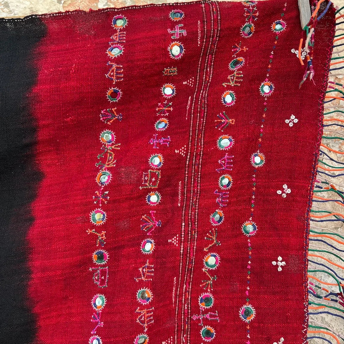 Antique Rabari Large Throw