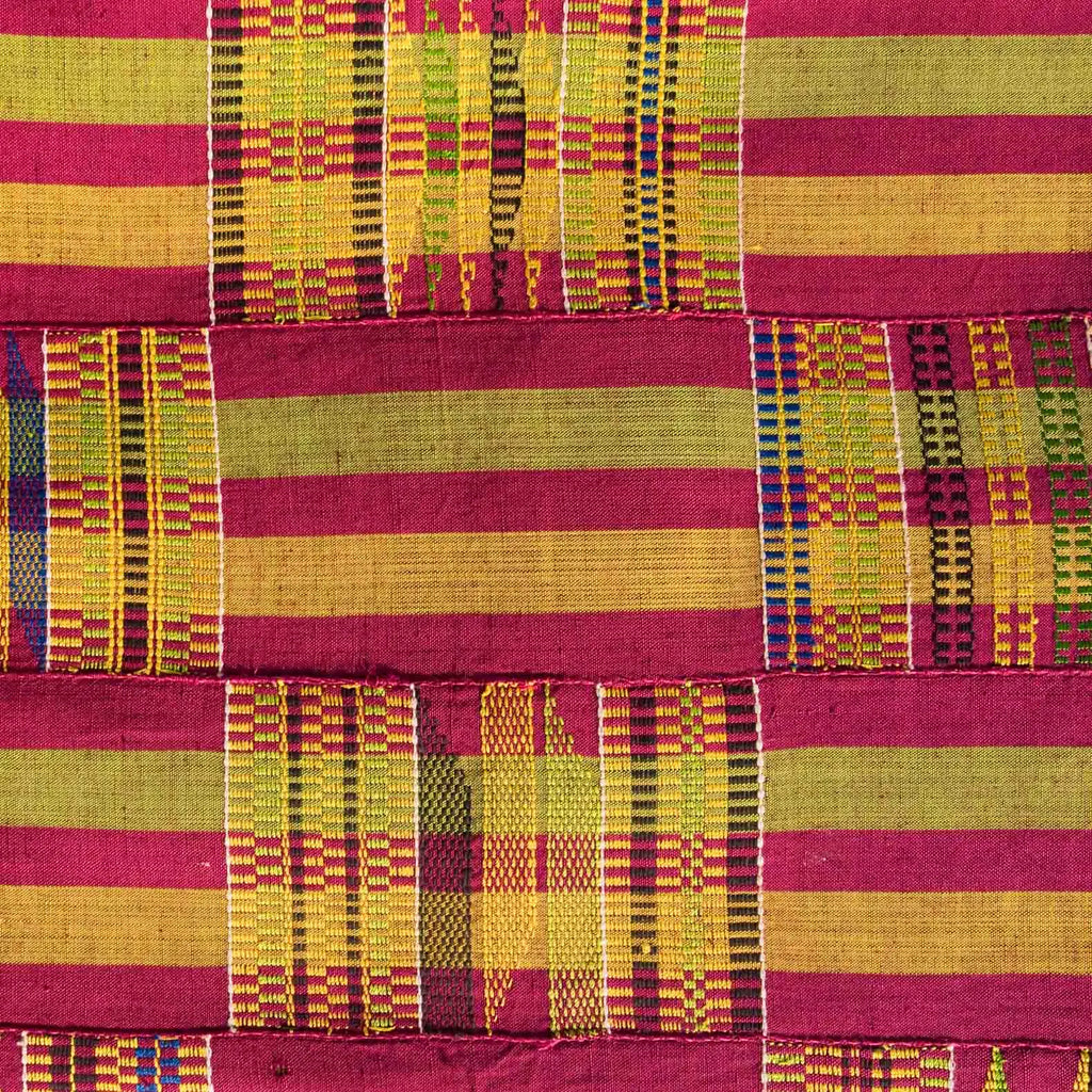 Ghana ewe silk 7 cotton 1930s