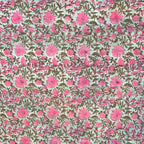 Pink Flowers with Red Boarder Rallie