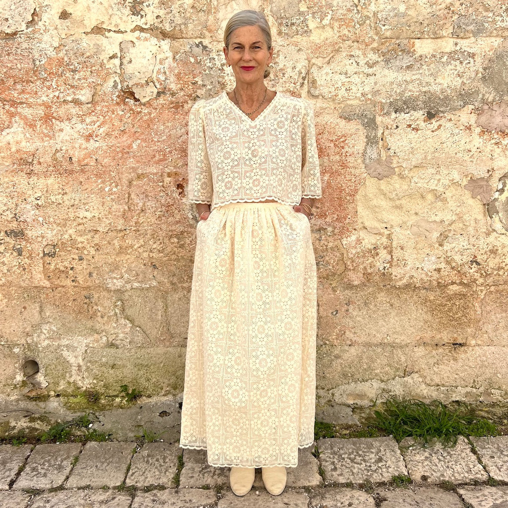 Faune Jean Skirt