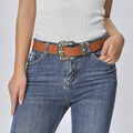 Western-Inspired Embellished Belt For Women - Perfect For Casual And Festive Outfits