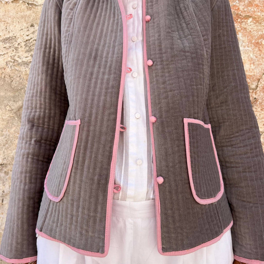 Velvet Short Jacket