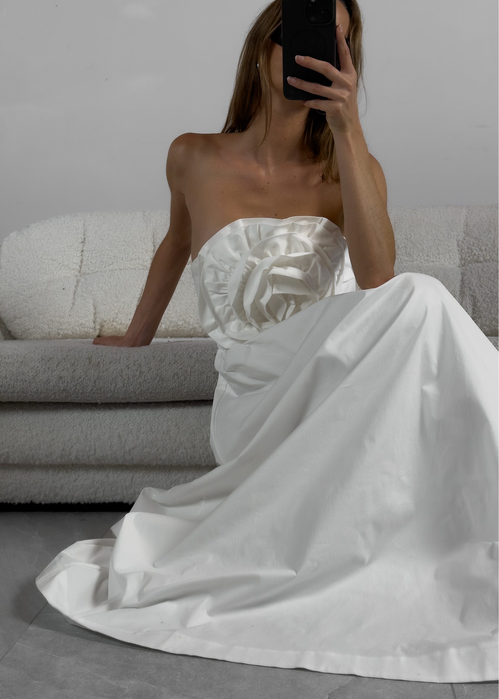 Verona Dress - White