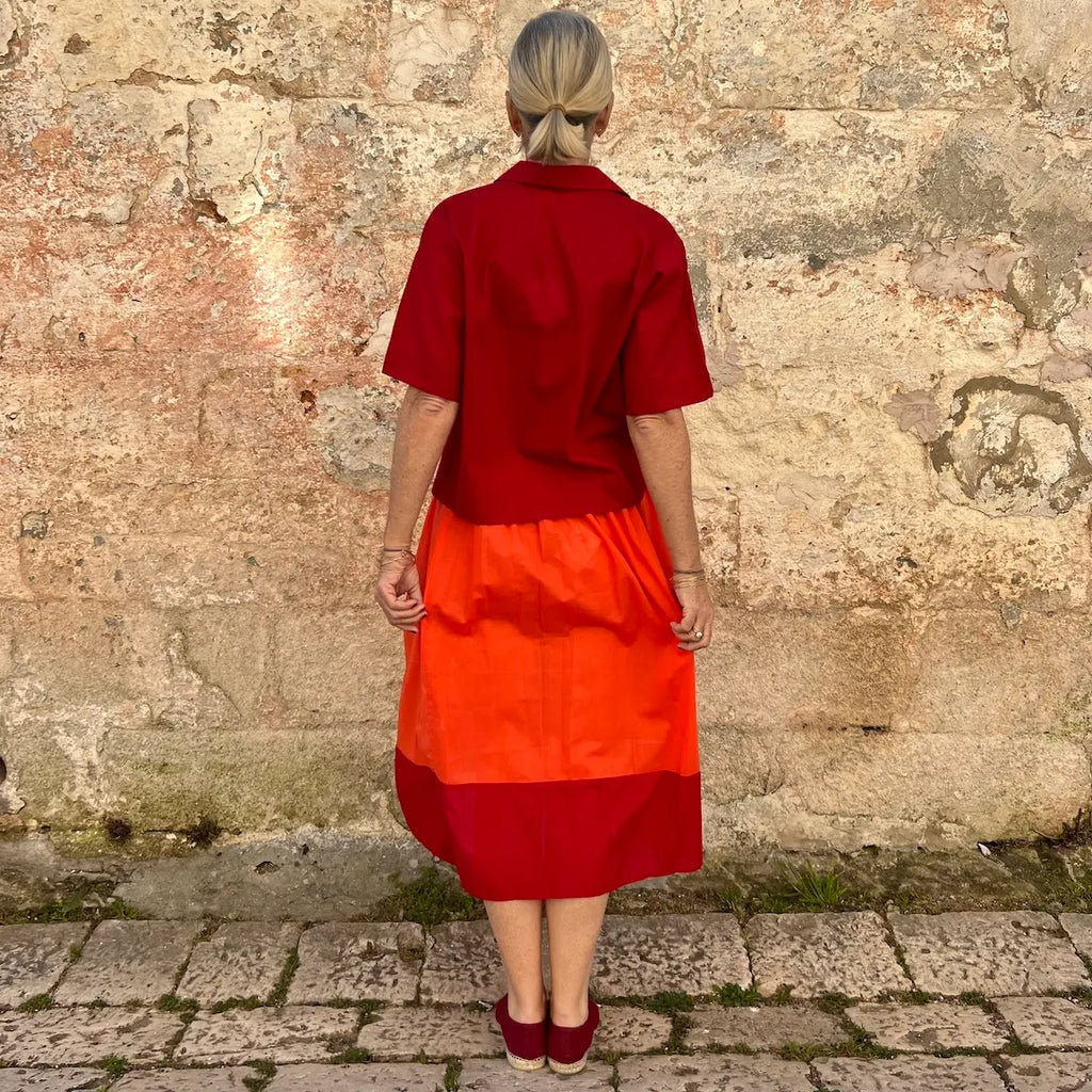Two Tone Skirt