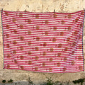 Yellow Palms with Red Stripes