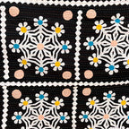Indian Cutwork Embroidered Quilt new N. 8