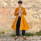 The Tulsi Velvet Riding Coat
