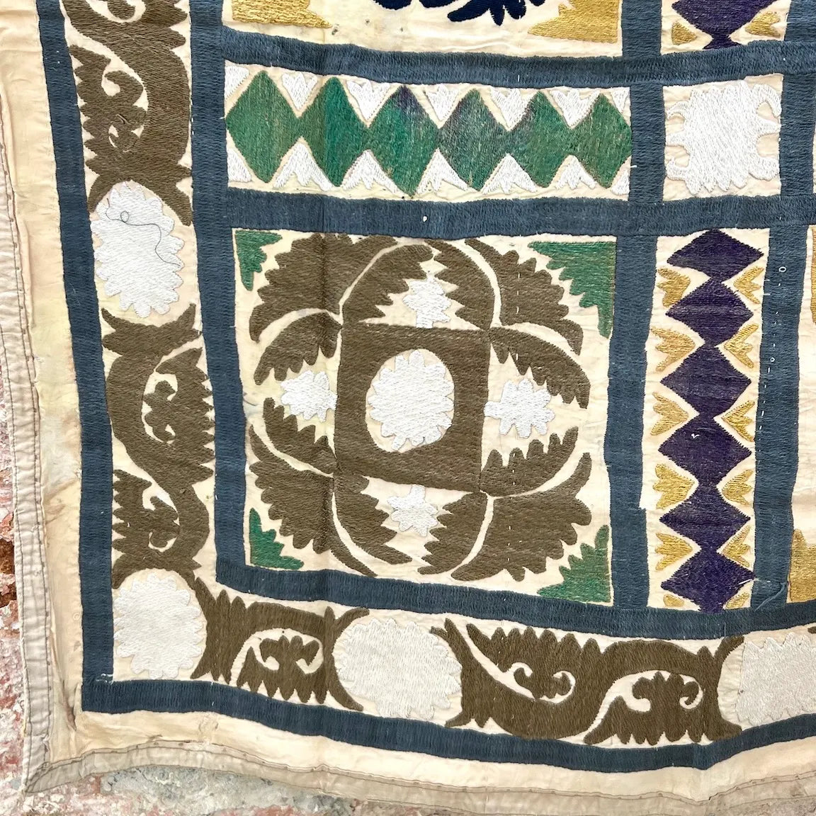 Small Antique Afghani Suzani