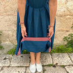 Eka Basil Linen Dress