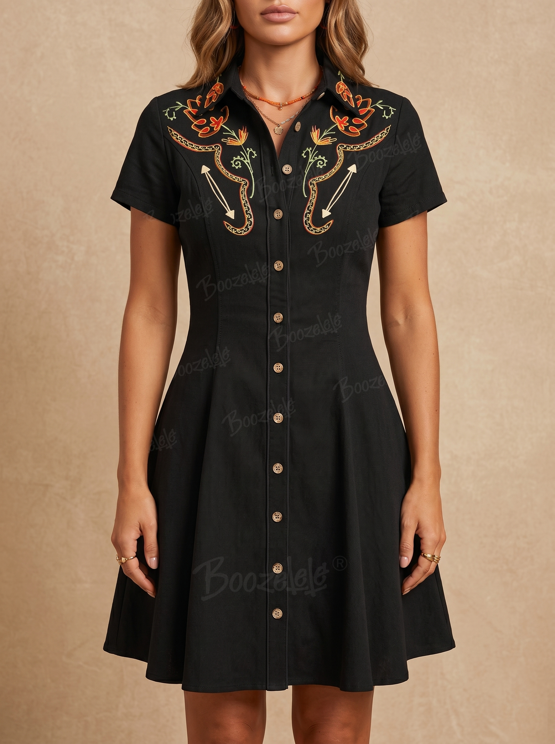 Flower - 100% Cotton Dress