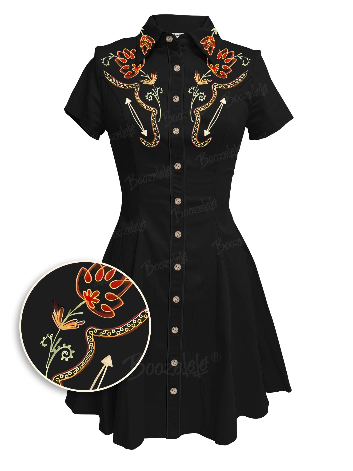 Flower - 100% Cotton Dress